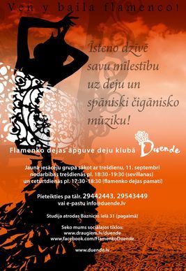 Nāc mācīties flamenko!